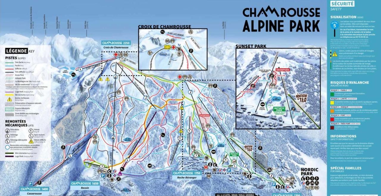 Apt 4/6 Pers Aux Villages Du Bachat Chamrousse Exterior photo